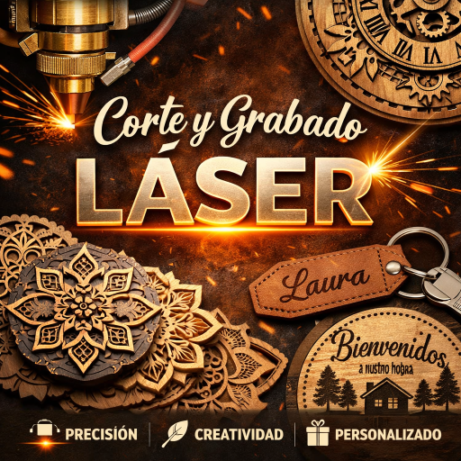 Cheky corte y grabado laser