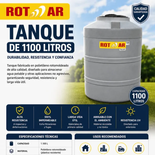 Tanques de agua ROTAR