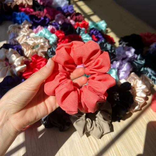 Scrunchies surtidos 50 unidades de tropical mecanico - imagen 2