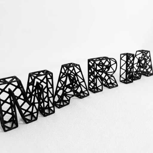 Letras personalizadas