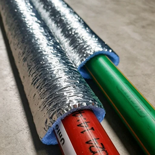 Cobertor Tubo Caño Termoaislante Saladillo x2m Aluminio