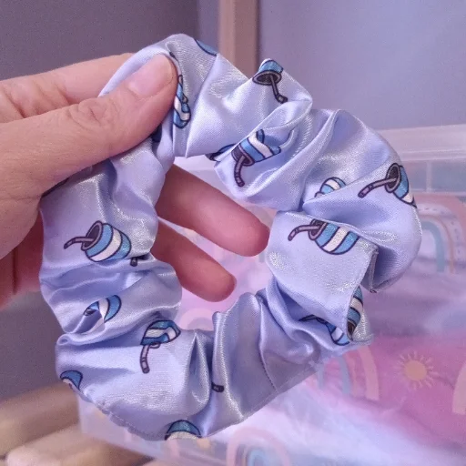 Scrunchies de raso