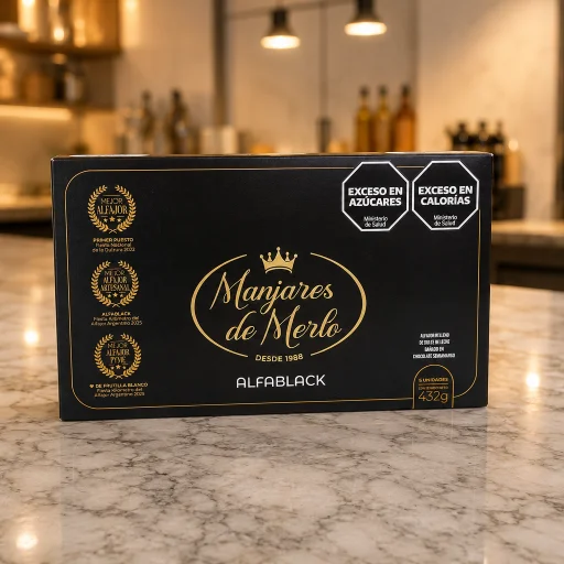 Caja de Alfajores Alfablack x 6 unidades