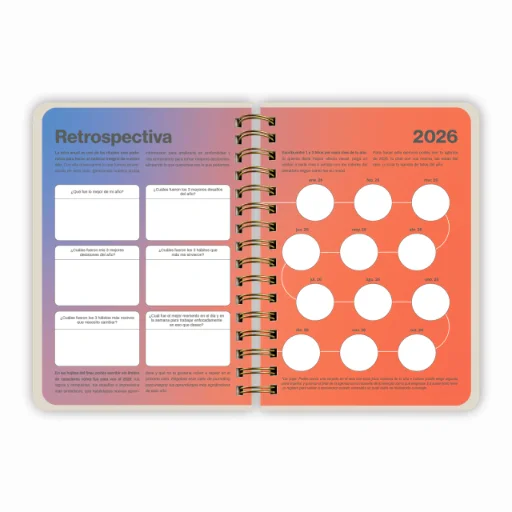 PREVENTA AGENDA 2027 - PLANNING A5 SEMANAL - LUMINOUS BLUE - imagen 3