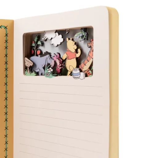CUADERNO MOOVING MAGIC LAYERS WINNIE THE POOH X 70 HJS RAYADO ART 1260122