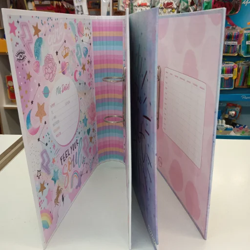 Carpeta Escolar A4 2 Aros Mooving Como Quieres Escolar - imagen 2