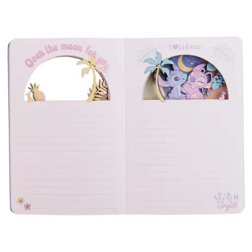 CUADERNO MOOVING MAGIC LAYERS STITCH X 70 HJS RAYADO (1260244)