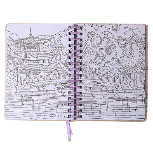 PREVENTA 2027 AGENDA MOOVING COLORING PLANNER C/ESP. S/ VISTA 15 X 21 CM (1404178) - imagen 2