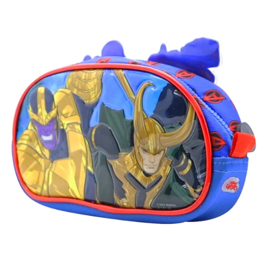 Cartuchera Un Cierre Avengers 3d De Cresko Sp864 Color Multicolor - imagen 2