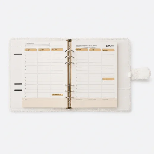 PREVENTA AGENDA 2027 - SHANTILOVE M 15X21 SAV FOLDER - TEDDY - imagen 4