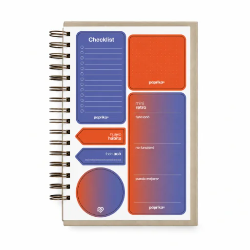 PREVENTA AGENDA 2027 - PLANNING A5 SEMANAL - ENERGY ORANGE - imagen 8
