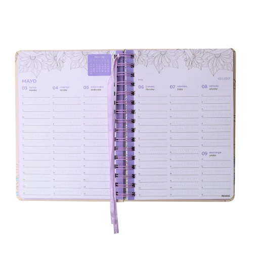 PREVENTA 2027 AGENDA MOOVING COLORING PLANNER C/ESP. S/ VISTA 15 X 21 CM (1404178) - imagen 3