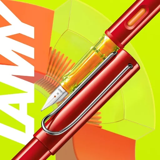 Set Lapicera Pluma Lamy Al-star Glossy Red Edición Especial Color De La Tinta Rojo Color Del Exterior Rojo