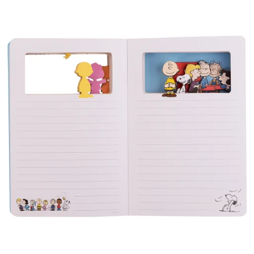 CUADERNO MOOVING MAGIC LAYERS SNOOPY X 70 HJS RAYADO (1260134) - imagen 4