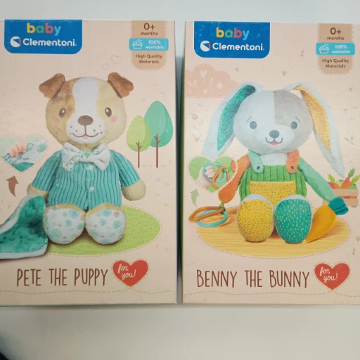 Peluche de apego para primera infancia Clementoni - imagen 2