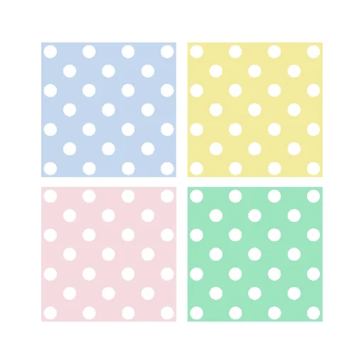 PAPEL LUNARES MURESCO V/COLORES