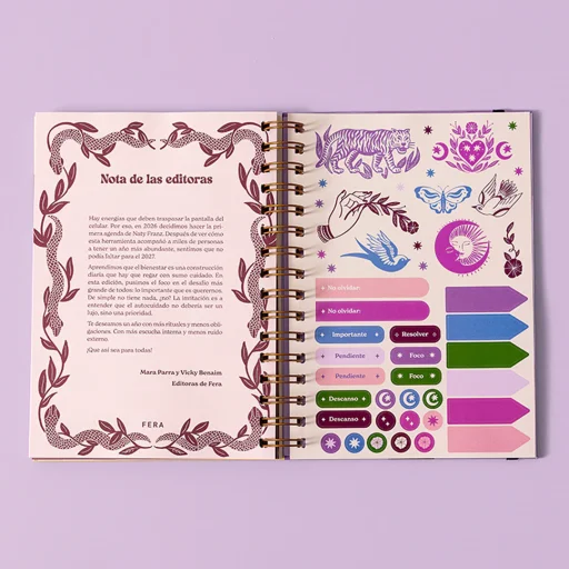 PREVENTA Agenda 2027 Amor propio Floral - imagen 4