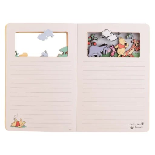 CUADERNO MOOVING MAGIC LAYERS WINNIE THE POOH X 70 HJS RAYADO ART 1260122