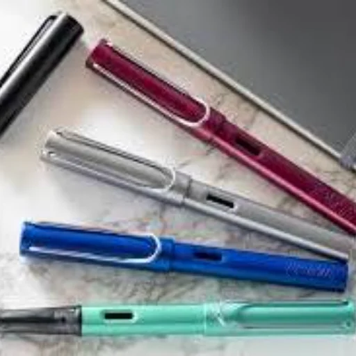 Pluma Estilografica Lamy Safari Escritura Tinta Azul Exterior Cherry Blossom