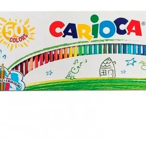 Lapices Color Tita Set X 50 Rainbow Carioca - imagen 2