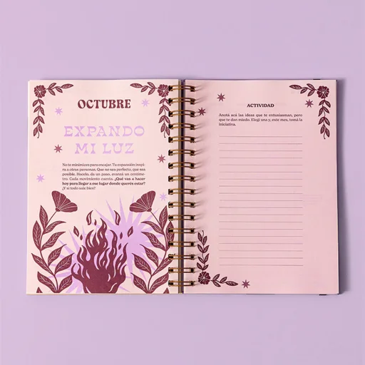 PREVENTA Agenda 2027 Amor propio Floral - imagen 3