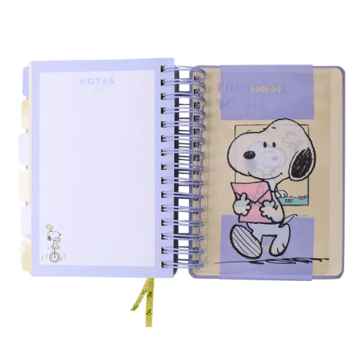 PREVENTA 2027 AGENDA MOOVING SNOOPY C/ESP. DIARIA 14 X 20 CM. (1404134) - imagen 4
