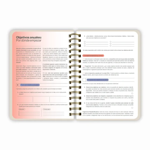 PREVENTA AGENDA 2027 - PLANNING A5 SEMANAL - LUMINOUS BLUE - imagen 6