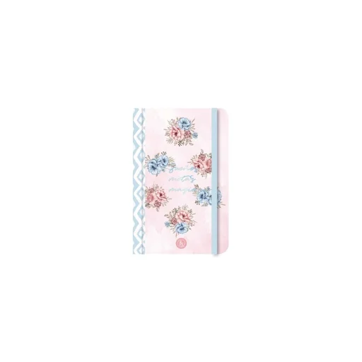 Libreta Reysa binder con elástico 9,5 x 14,5 cm 80 hojas rayadas eco Chic - imagen 4