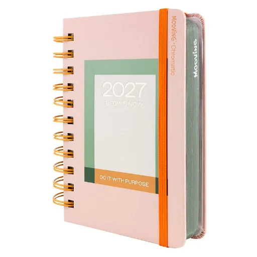 PREVENTA 2027 AGENDA MOOVING CHROMATIC C/ESP. DIARIA 15 X 21 CM (1405107)