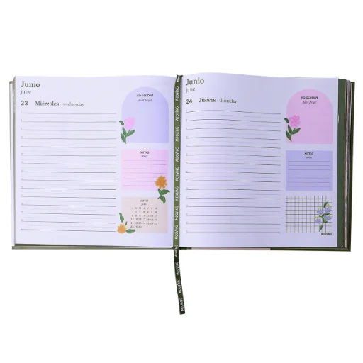 PREVENTA 2027 AGENDA MOOVING LIBERTY CUADRADA DIARIA 19 X 19 CM. (1422100) - imagen 2