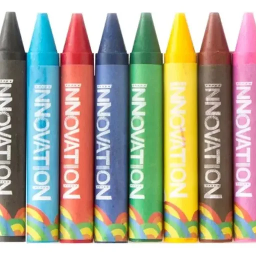 Crayones De Cera Maxi Jumbo X8 Colores Simbal