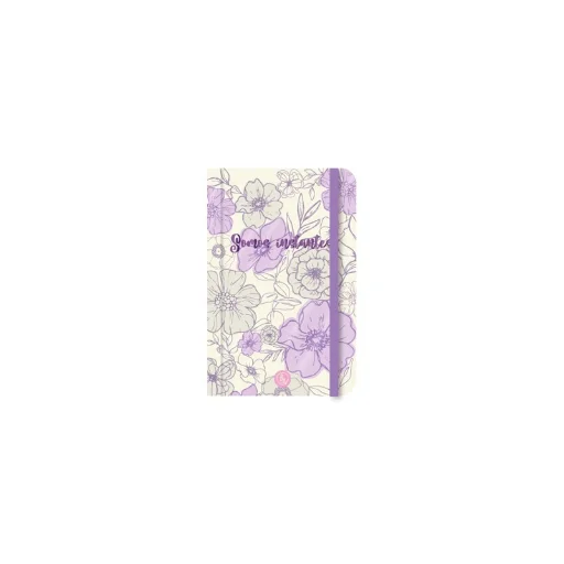 Libreta Reysa binder con elástico 9,5 x 14,5 cm 80 hojas rayadas eco Chic - imagen 3