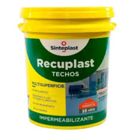 RECUPLAST TECHO BLANCO 20KG