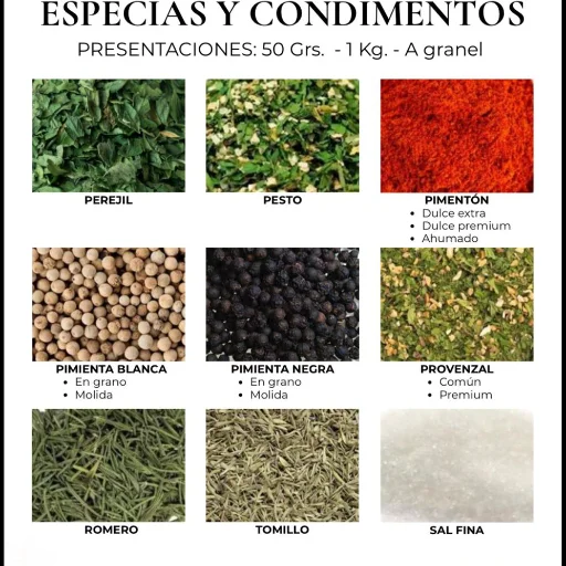 ESPECIAS Y CONDIMENTOS - imagen 3