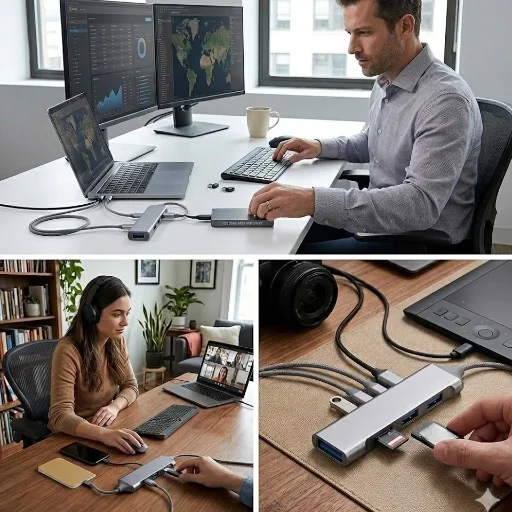 HUB DE PUERTOS 4 BOCAS C/CABLE tipo C o tipo USB