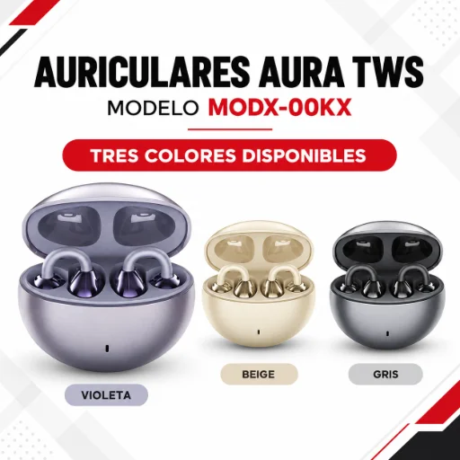 Auricular TWS Femenino - Violeta - imagen 2