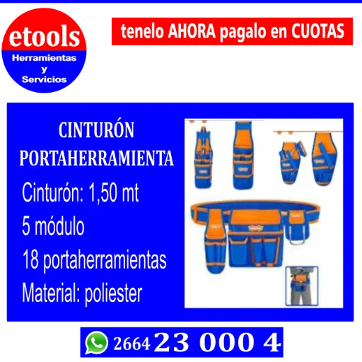 Cinturón PortaHerramientas