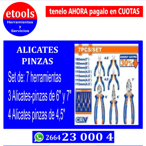 Alicates x7pzs