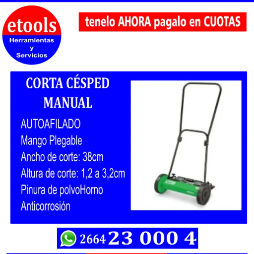 Corta Césped Manual