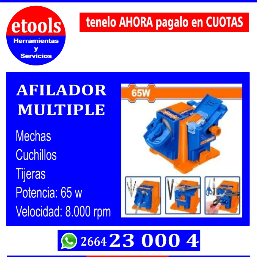 Afilador Multiple: mechas+cuchillos+tijeras