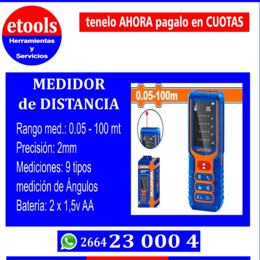 Medidor de Distancia LASER