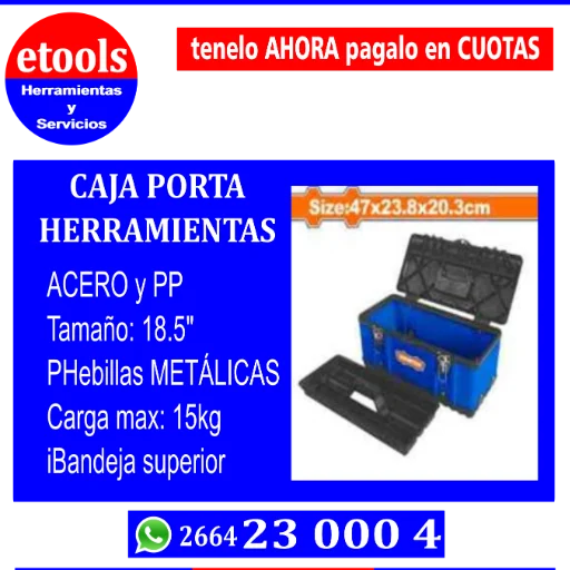 Caja herramientas 18.5¨