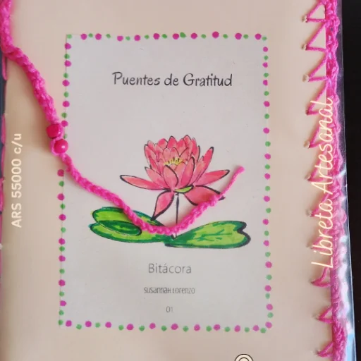 Libreta Artesanal - Bitácora de Gratitud