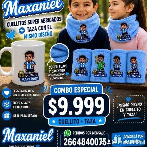 Combo "Tu Jugador" Mundial 2026