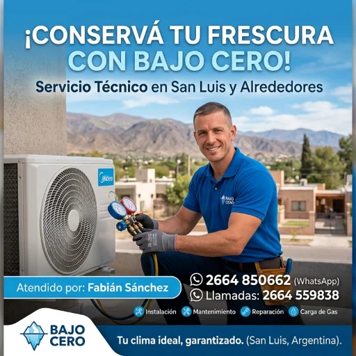 Instalación de aires acondicionados nuevos