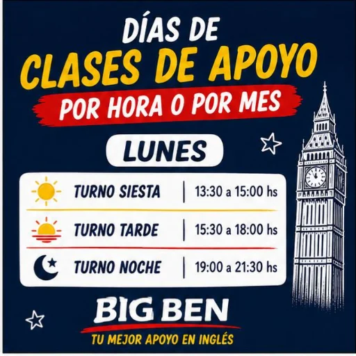 CLASES DE APOYO INGLÉS - imagen 2