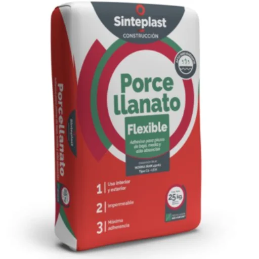 Adhesivo Porcellanato Flexible Sinteplast x 25 kg