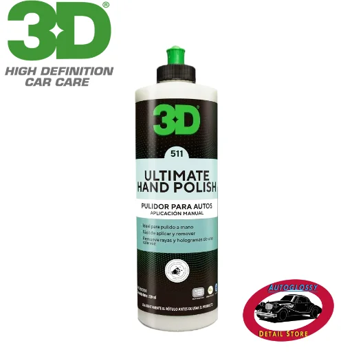 3D GLASS POLISH X 470 ML.
