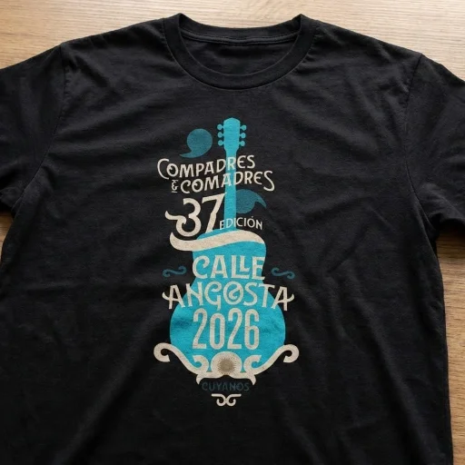 remera personalizada fondo negro - imagen 3