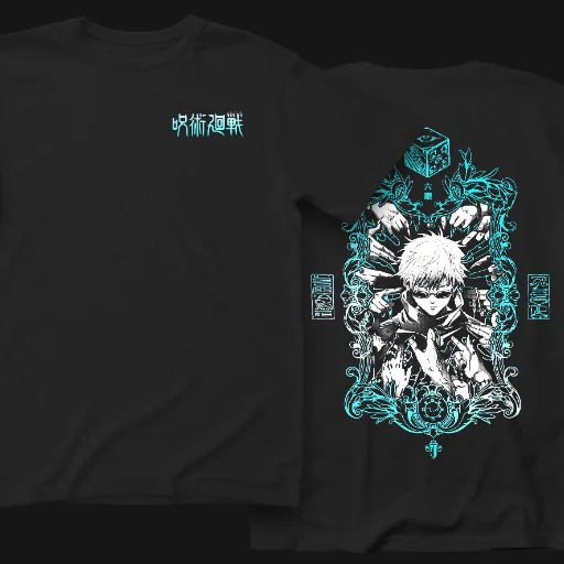 Remera algodon SATORU GOJO unisex